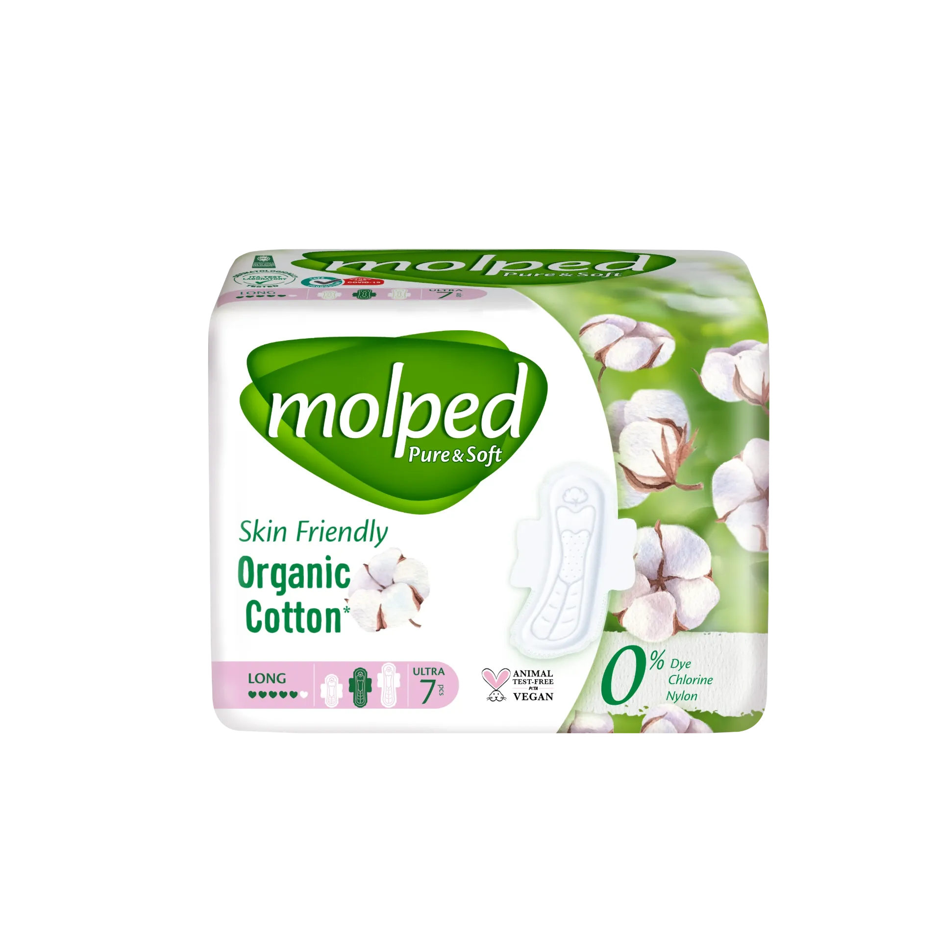 [50005181] Molped Pure&Soft Binden Normal 8 Stk
