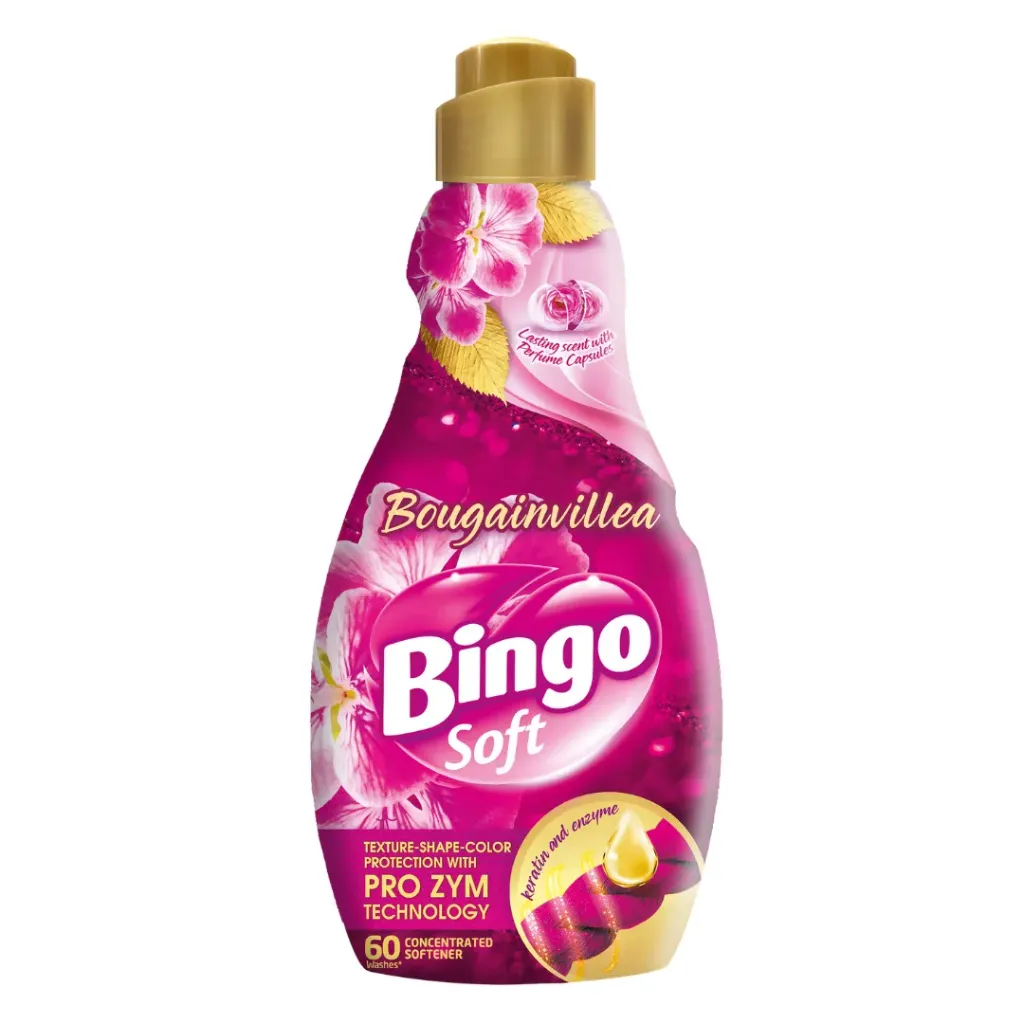 [50005387] Bingo Soft Weichspüler Konzentrat Bougainvillea 1440MLX9