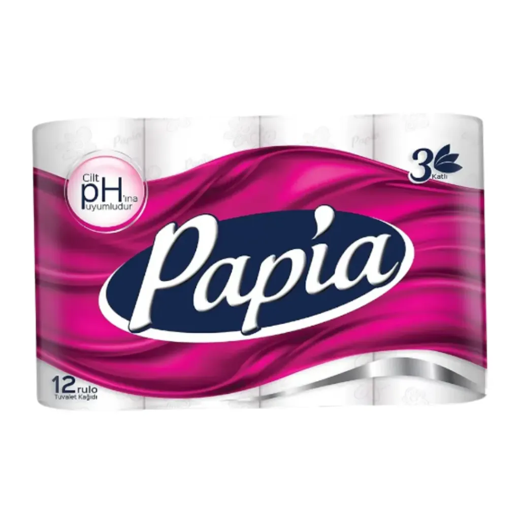 Papia Toilettenpapier 3 Lagig 24 Rollen