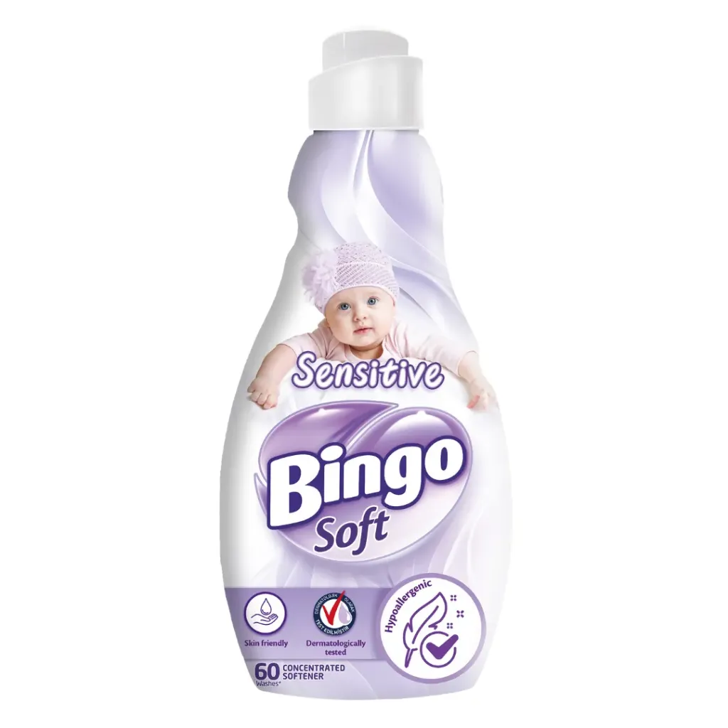 [50005386] Bingo Soft Weichspülkonzentrat Sensitive 1440MLX9 
