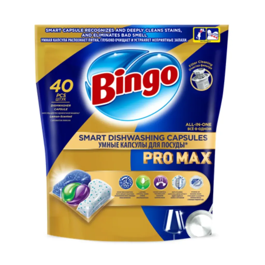 Bingo Spülmaschinentabs Pro Max 40X5