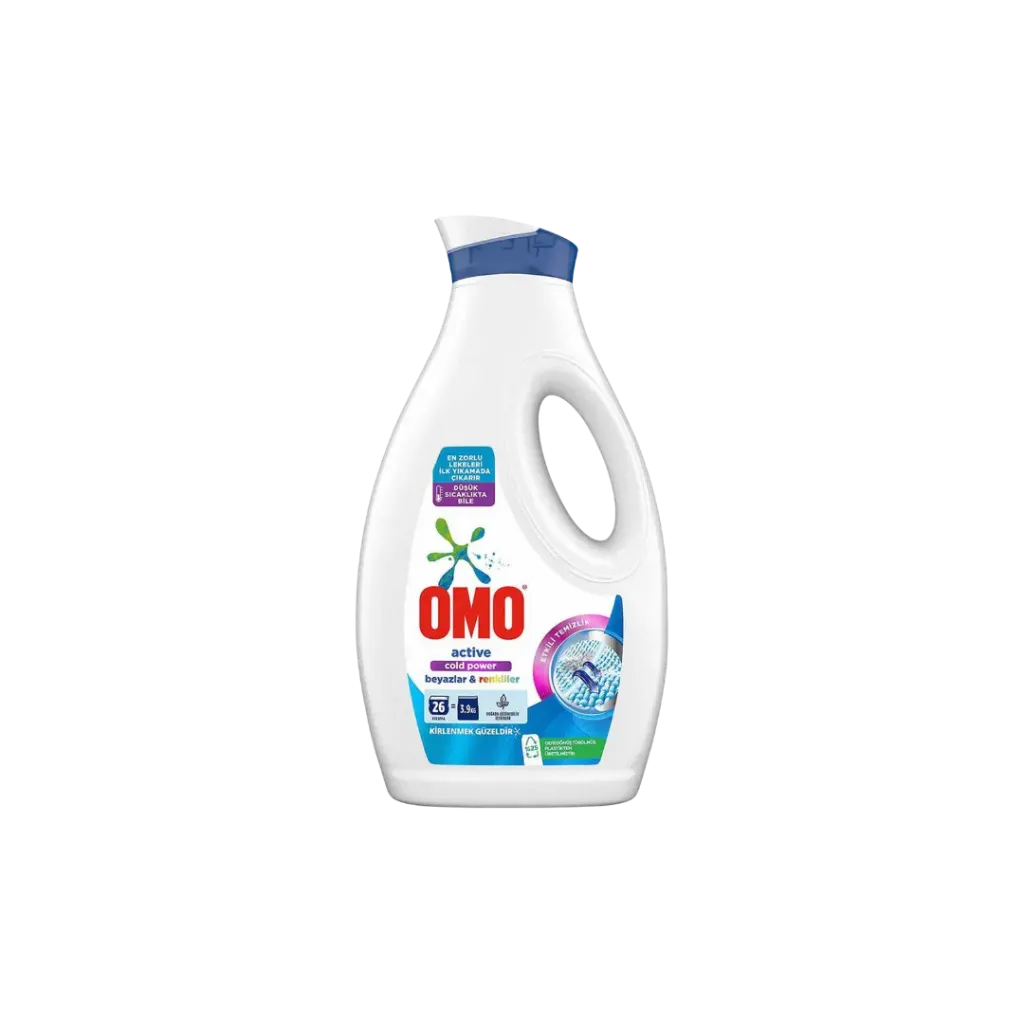 Omo Sıvı Deterjan Active Cold Power (Beyaz) 1690ml