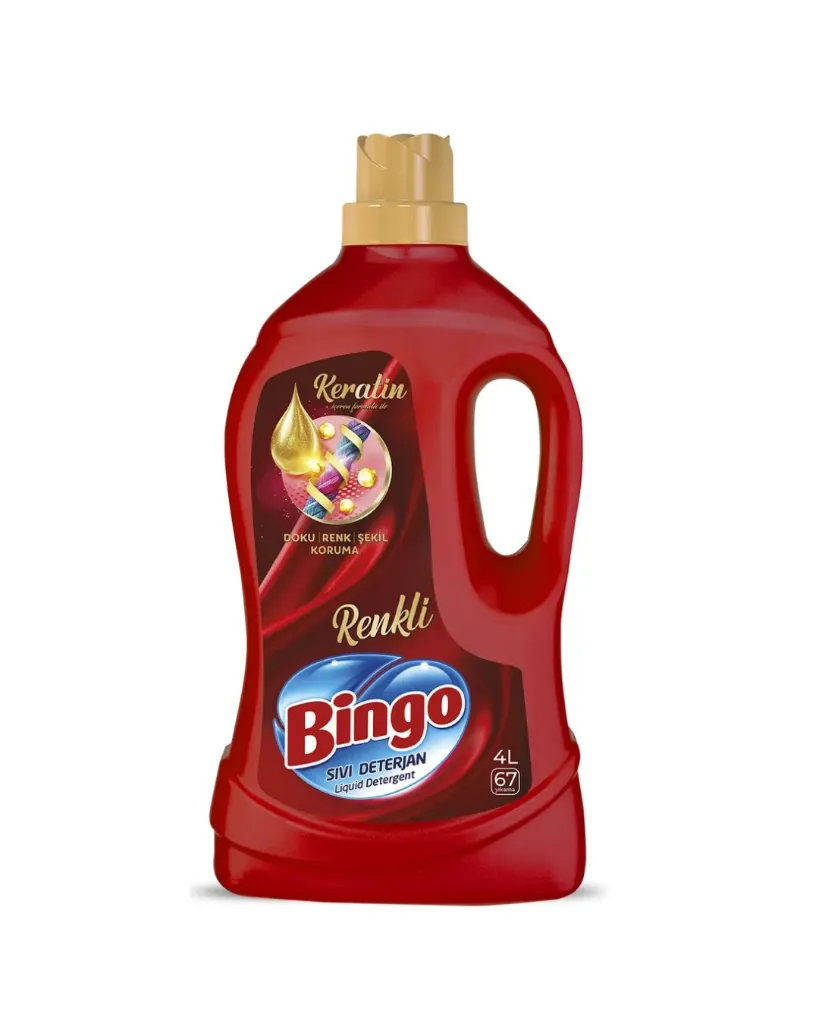 Bingo Flüssigwaschmittel für Buntwäsche 4LX4