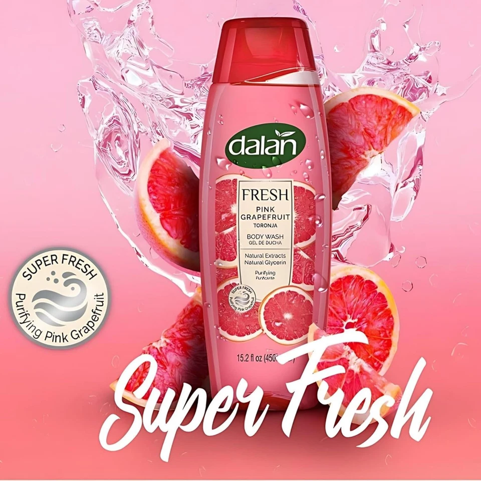 Dalan Fresh Duschgel mit Pink Grapefruit 450ml
