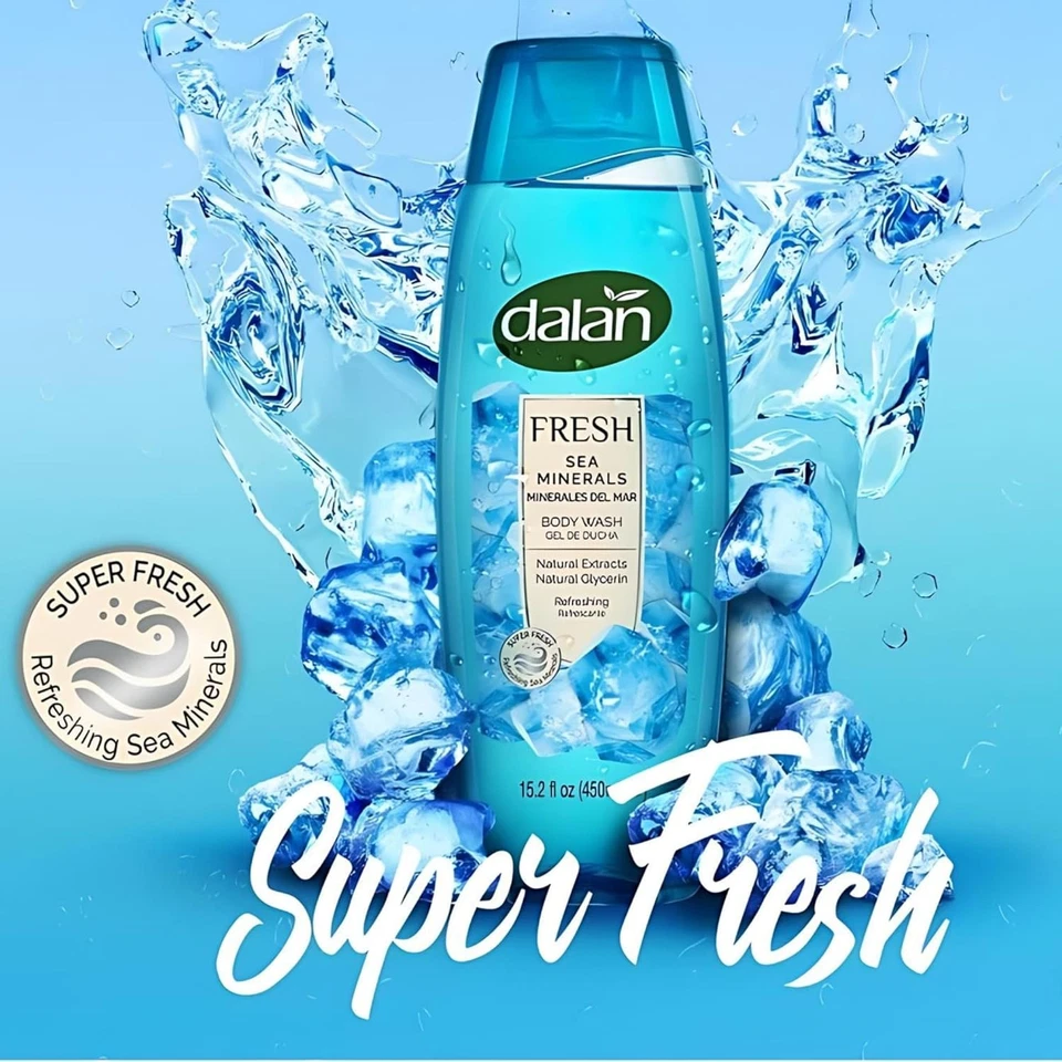 Dalan Fresh Duschgel mit Meeresmineral 450 ml