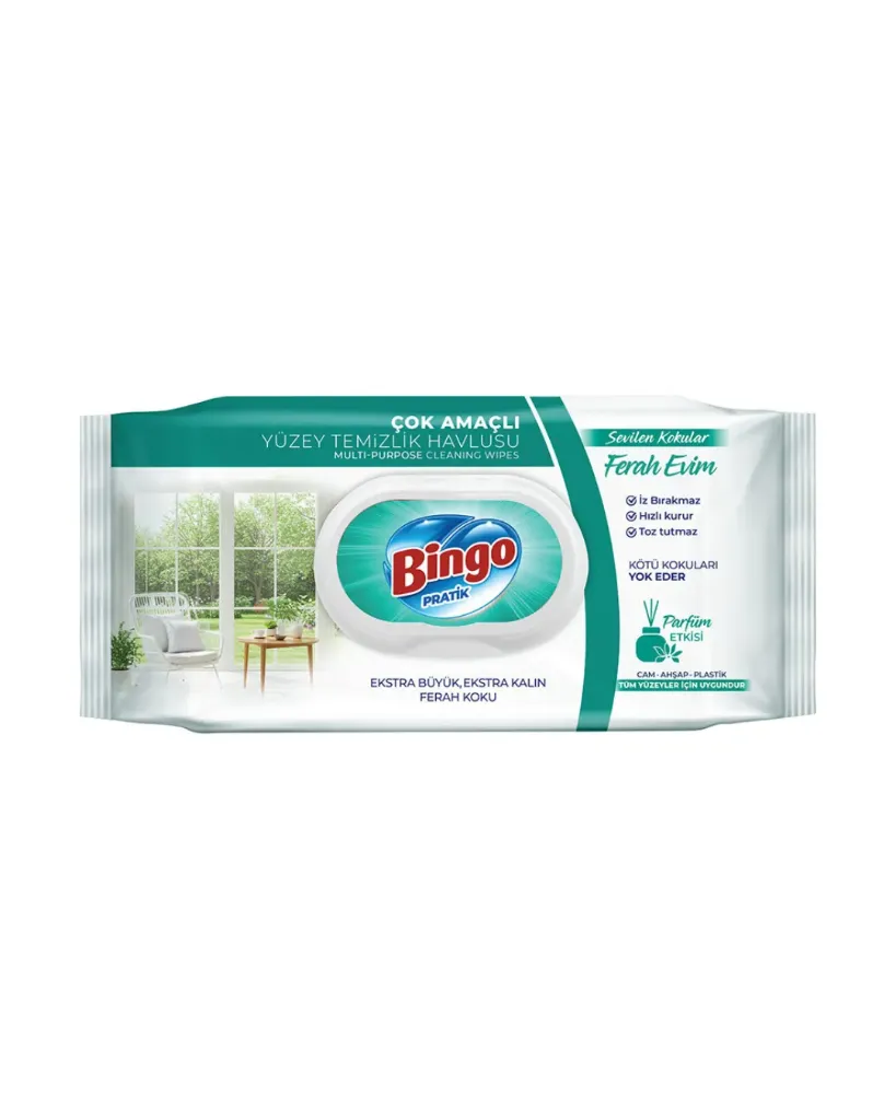 Bingo Allzweck-Reinigungstücher Fresh Home 96X12