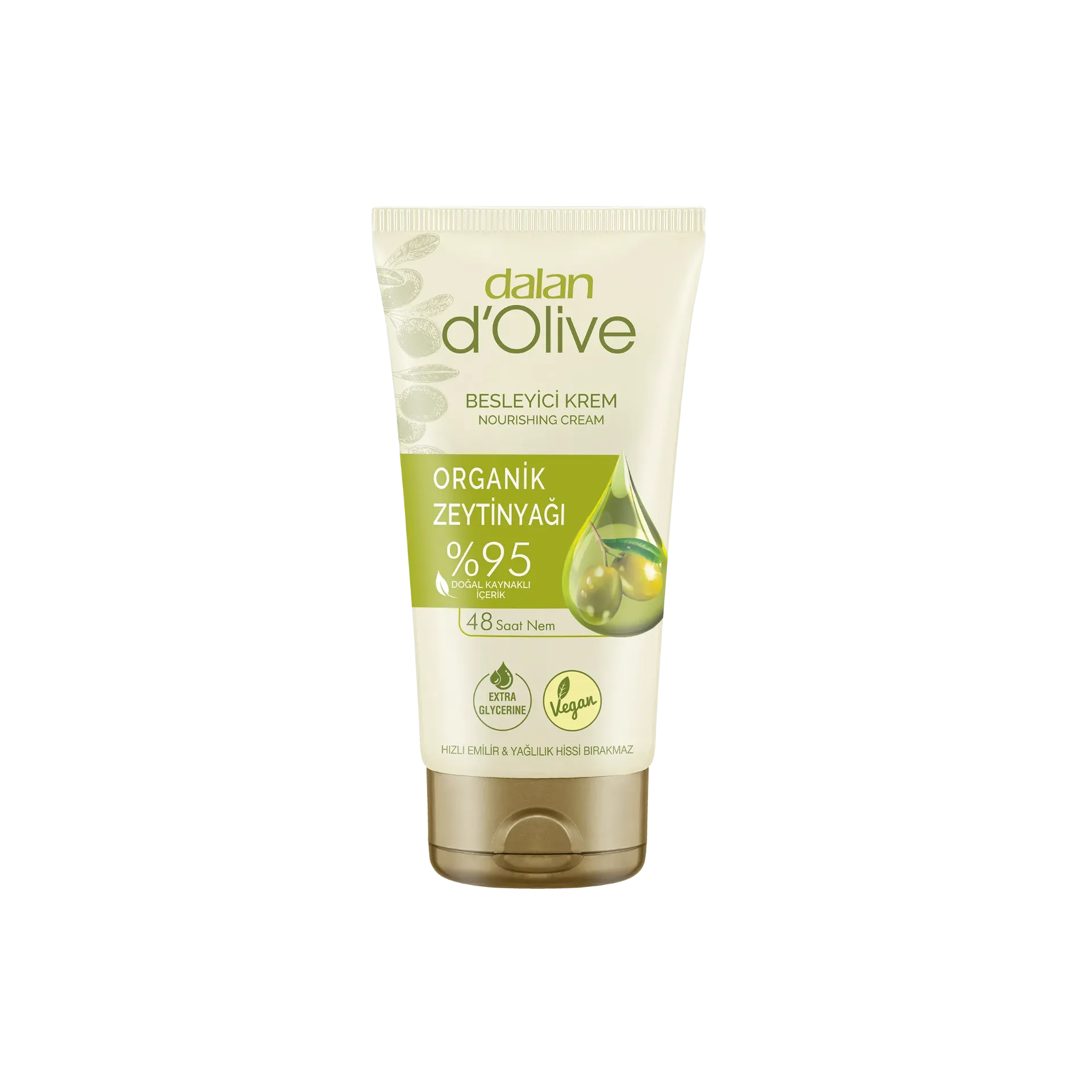 Dalan Hand-, Gesichts- und Körpercreme mit Olivenöl 60ml