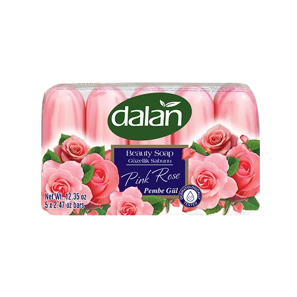 Dalan Beauty Seife mit Pink Rose 70gx5