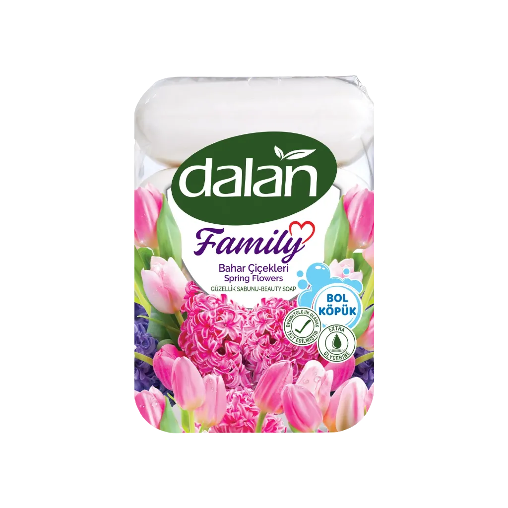 Dalan Family Seife mit Frühlingsblüten 75gx4
