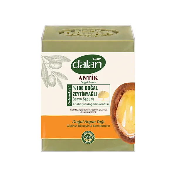 Dalan Antik Naturpflege Badesseife mit Arganöl 150gx4