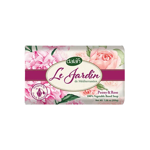 Dalan Le Jardin Seife Peony & Rose 200g