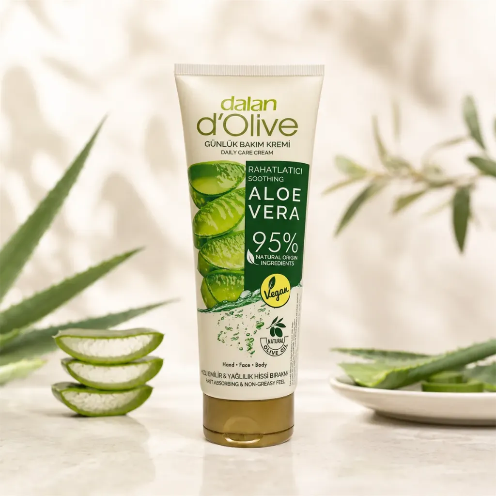 Dalan Hand-, Gesichts- und Körpercreme mit Aloe Vera 250ml
