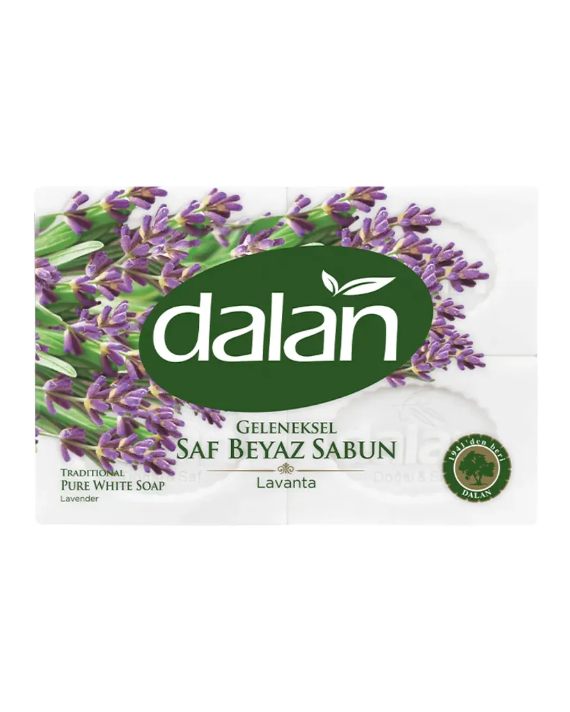Dalan Traditionelle Reinweiße Badeseife Lavendel 150GX4