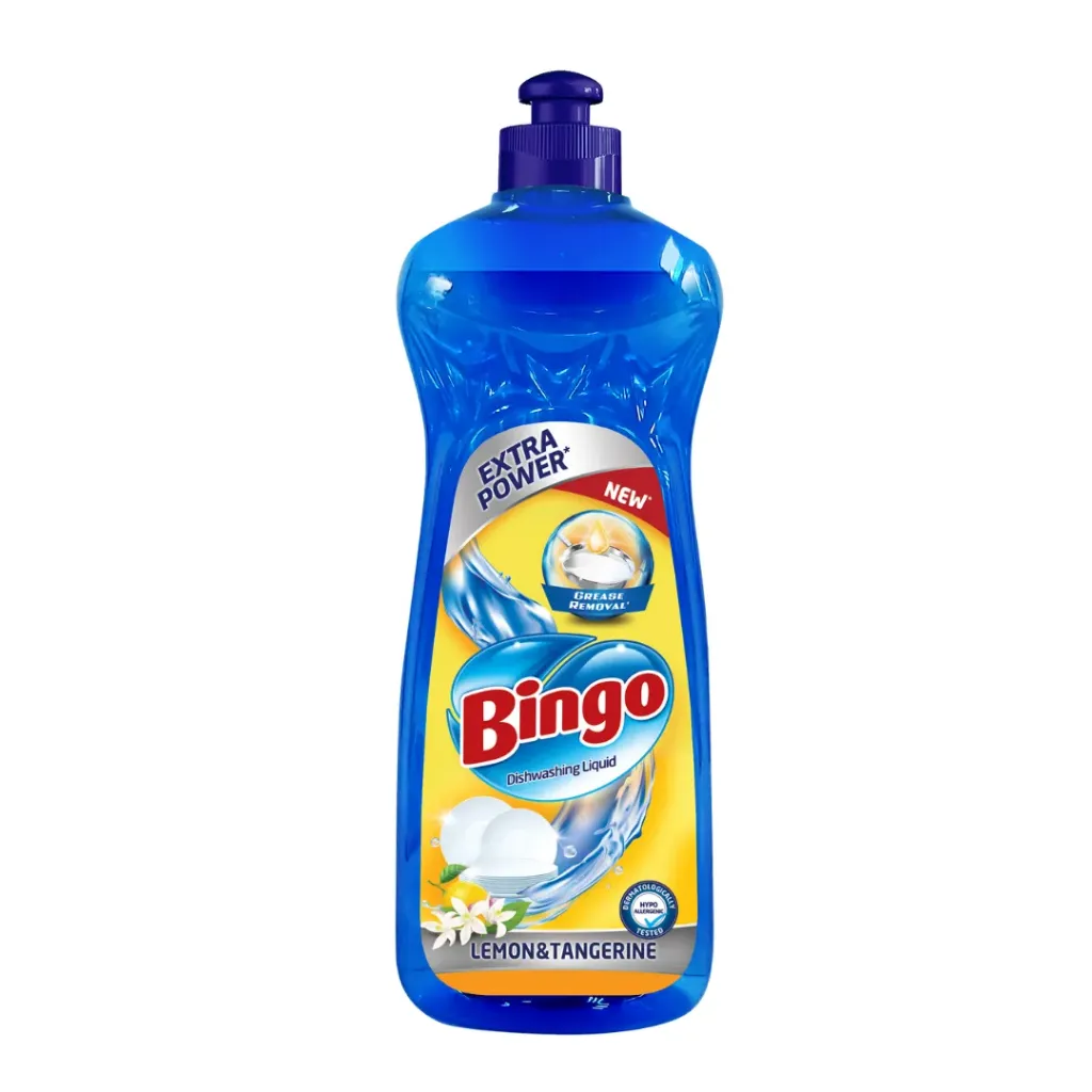 [50000091]  Bingo Dynamic Flüssig Geschirrspülmittel Zitrone&Mandarine 400MLX16