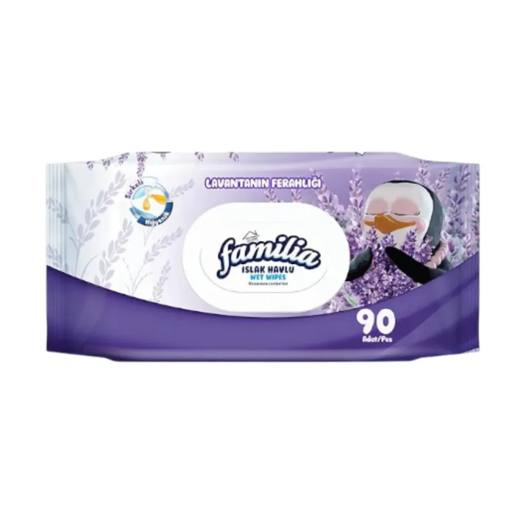 [50003494] Familia Feuchttücher Lavendel Frische 90X18