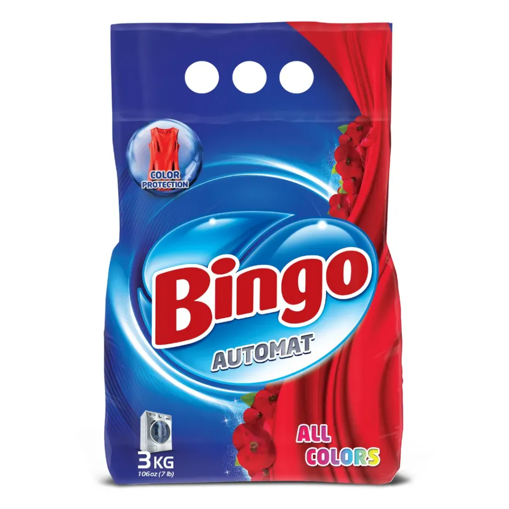 [50003310] Bingo Waschmittel Pulver für Alle Farben 3 kg