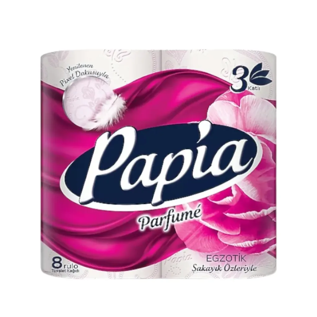 Papia Toilettenpapier mit Parfüm 8X6