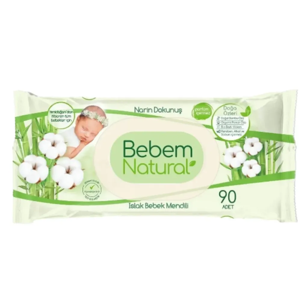 Bebem Natural Baby Feuchttücher 90X18