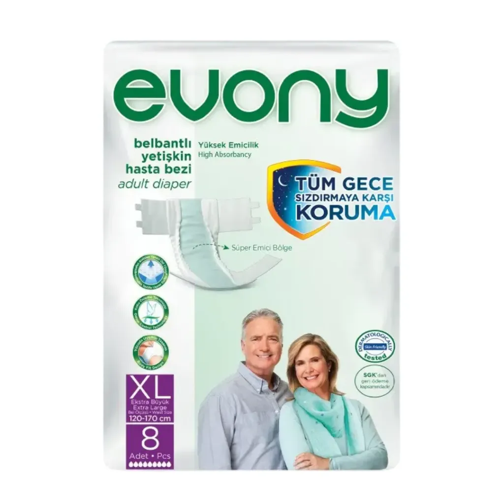 Evony Windel für Erwachsene Size Extra Gross 8 St