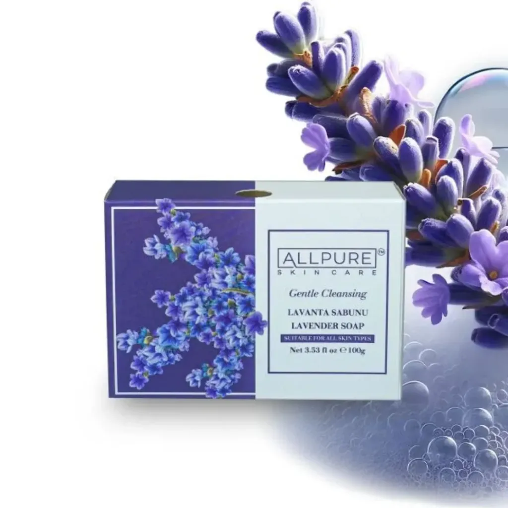 Allpure Natürliche feste Lavendelseife 100 gr